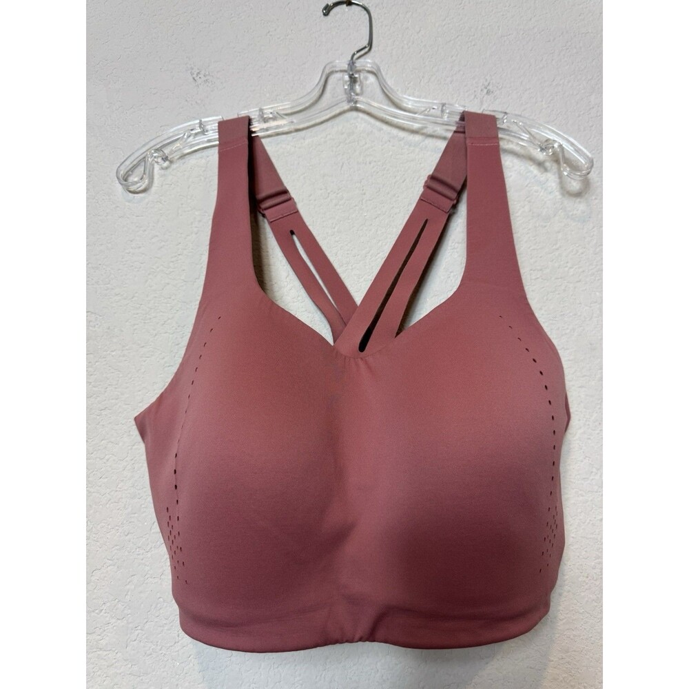 Lululemon AirSupport Bra Brier Rose Pink Puff High Support Molded Cups Size XL - Picture 2 of 9